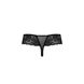 Трусики ABLA THONG black L/XL - Passion Exclusive