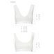 Спортивный топ из эластичного хлопка Passion PS005 TOP white, size L