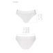 Трусики с прозрачной вставкой Passion PS006 PANTIES white, size L