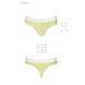 Спортивні трусики-стрінги Passion PS007 PANTIES yellow, size M