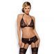 Комплект Obsessive merossa set 3pcs L / XL