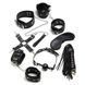 Набор для БДСМ игр Bondage Restraints Set, Black