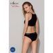 Спортивный топ с прозрачной вставкой Passion PS006 TOP black, size L