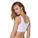 Спортивный топ из эластичного хлопка Passion PS005 TOP white, size L