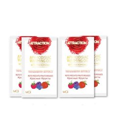 Пробник массажного масла с феромонами MAI PHEROMON MASSAGE OIL RED FRUITS (10 мл)