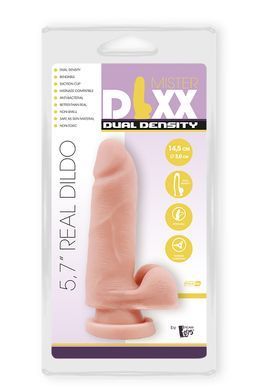 Фалоімітатор з подвійною щільністю Mr. DIXX 5.7INCH DUAL DENSITY DILDO