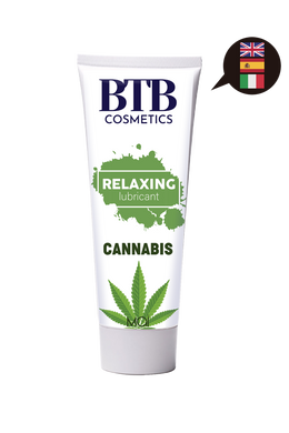Лубрикант на водній основі BTB WATER BASED CANNABIS LUBRICANT 100ML
