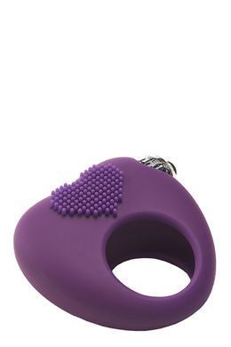 Эрекционное кольцо с вибрацией Dream Toys FLIRTS COCKRING PURPLE