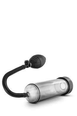 Вакуумна помпа Blush Performance VX101 з ерекційним кільцем, прозоро-чорна