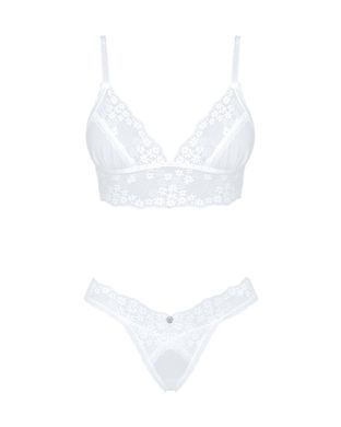 Еротичний комплект Obsessive Heavenlly 2-pcs set M/L, бюстгальтер і танга