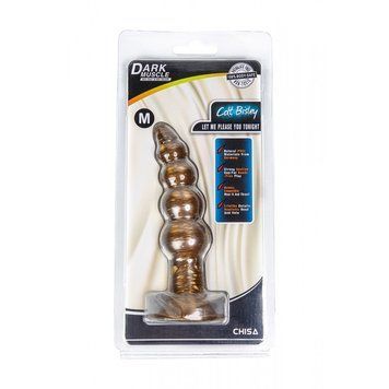 Анальна пробка ялинка Gold Cdt Bisley Dark Muscle Chisa