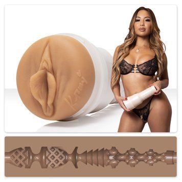 Мастурбатор Fleshlight Girls: Kazumi - Kumzumi, из слепка вульвы