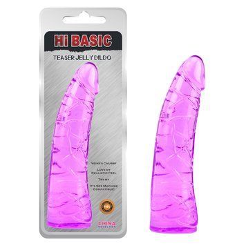 Фаллоимитатор гелевый Chisa Hi-Basic Teaser Jelly Dildo Purple