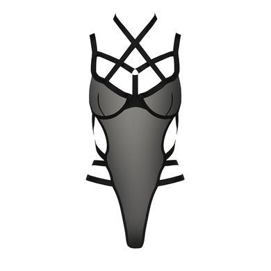 Боди-монокини HAGAR BODY black S/M - Passion Exclusive