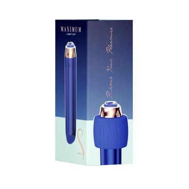 Виброшар Swan Maximum + Comfy Cuff Blue, супермощная, разная интенсивность, силиконовая манжета