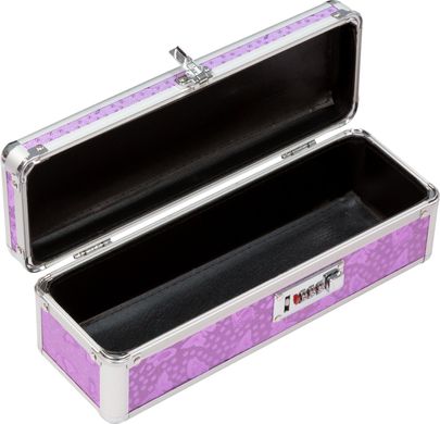 Кейс для хранения секс-игрушек BMS Factory - The Toy Chest Lokable Vibrator Case с кодовым замком, Фиолетовый