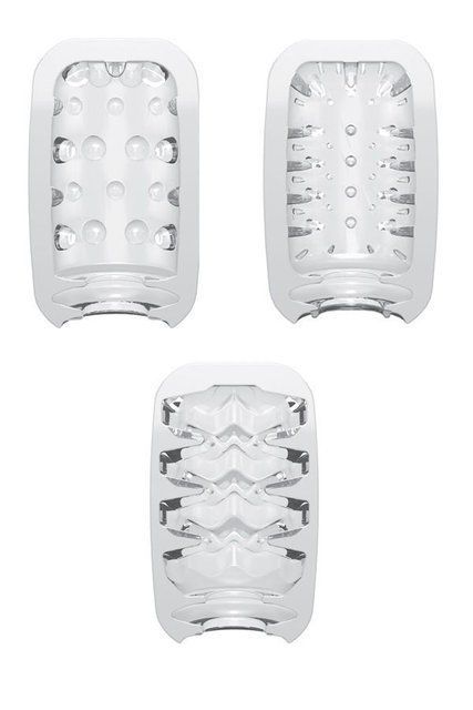 Набір мастурбаторів Dorcel - 3 SEX SHOTS, Прозрачный