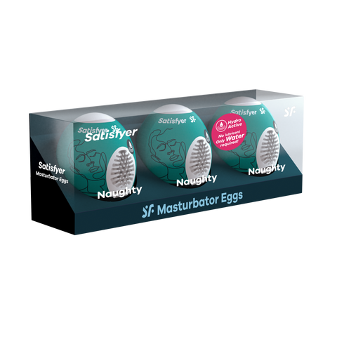 Набір Satisfyer Masturbator Egg 3er Set Noughty