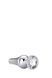 DT21825 анальна пробка конічної форми Dream Toys GLEAMING LOVE SILVER PLEASURE PLUG L