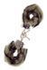 Наручники METAL HANDCUFF WITH PLUSH, ZEBRA