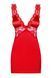 410930 Сорочка Obsessive&nbsp;Secred&nbsp;Chemise&nbsp;L/XL&nbsp;красная