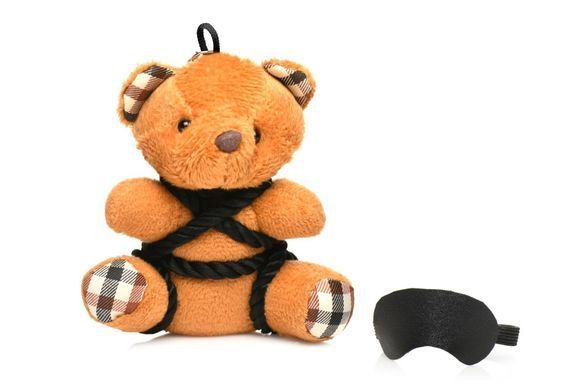 Брелок БДСМ Ведмедик Rope Teddy Bear Sleutelhanger