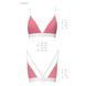 Спортивный топ с двойными бретелями Passion PS007 TOP pink, size M