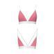 Спортивный топ с двойными бретелями Passion PS007 TOP pink, size M
