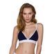 Спортивний топ з подвійними бретелями Passion PS007 TOP navy blue, size M