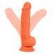 Фалоімітатор з подвійною щільністю Blush NEO ELITE 7.5 INCH ORANGE