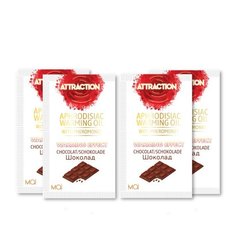 Пробник массажного масла с феромонами MAI PHEROMON MASSAGE OIL CHOCOLATE (10 мл)