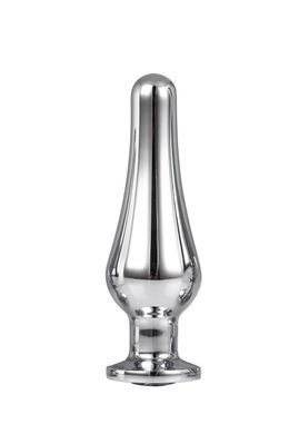 DT21824 анальна пробка конічної форми Dream Toys GLEAMING LOVE SILVER PLEASURE PLUG M