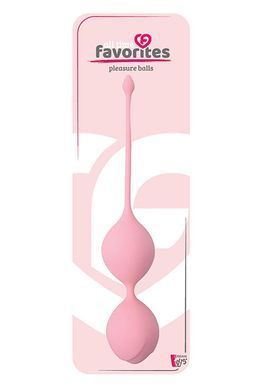 Вагинальные шарики SEE YOU IN BLOOM DUO BALLS 36MM PINK