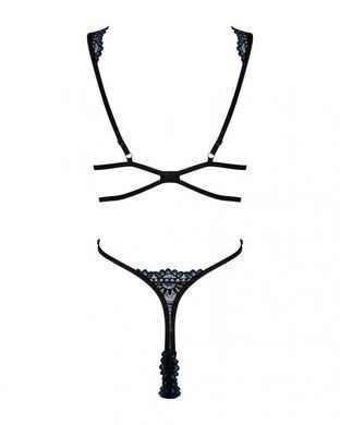 Боди сексуальный кружевной Obsessive Belisis teddy black S/M