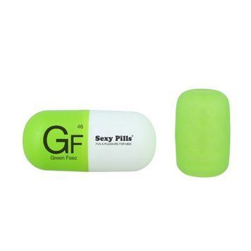 Мастурбатор пилюля Love To Love SEXY PILLS GREEN FEEZ, Зелёный