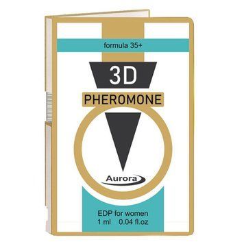 Пробник парфуми з жіночими феромонами Aurora 3D Pheromone 35 Plus 1 мл