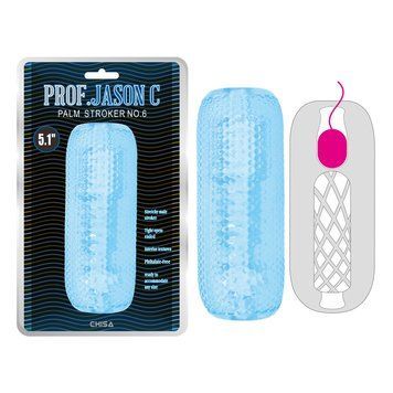 CH38309 Мастурбатор&nbsp;гель Chisa&nbsp;Prof.Jason&nbsp;C&nbsp;Palm&nbsp;Stroker&nbsp;No.6&nbsp;Blue