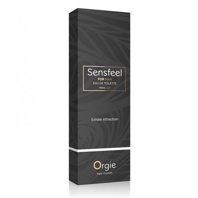 Мужская туалетная вода SENSFEEL + афродизиак, 10 мл эффективная феромон-технология Orgie