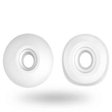 Запасные насадки для вакуумного стимулятора Satisfyer Pro 2 Climax Tips (широкая и узкая), Белый