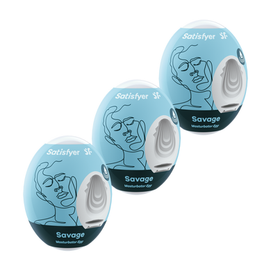 Набір Satisfyer Masturbator Egg 3er Set Savage