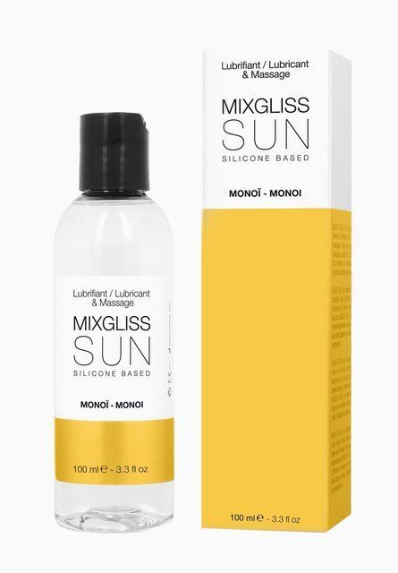 Лубрикант на силіконовій основі MixGliss SUN MONOI (100 мл) з ароматом масла Моноі