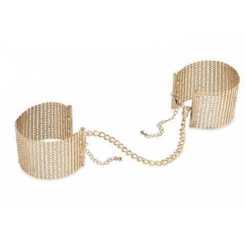 Браслеты-наручники Bijoux Indiscrets золотые, OS