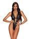 Боди сексуальный кружевной Obsessive Belisis teddy black S/M