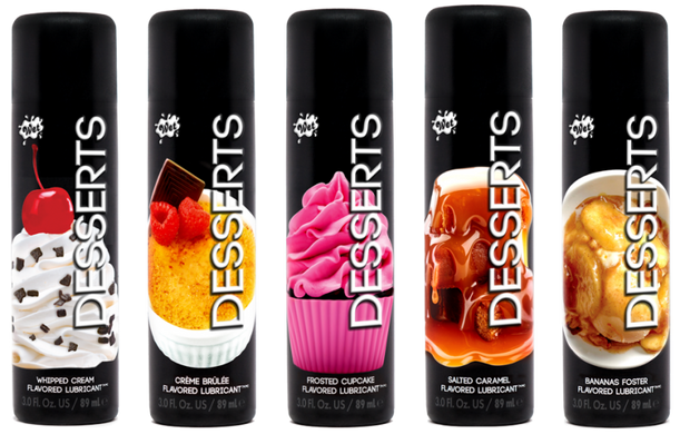 Съедобный лубрикант WET Bananas&nbsp;Foster&nbsp;(Банановое суфле) 89 мл