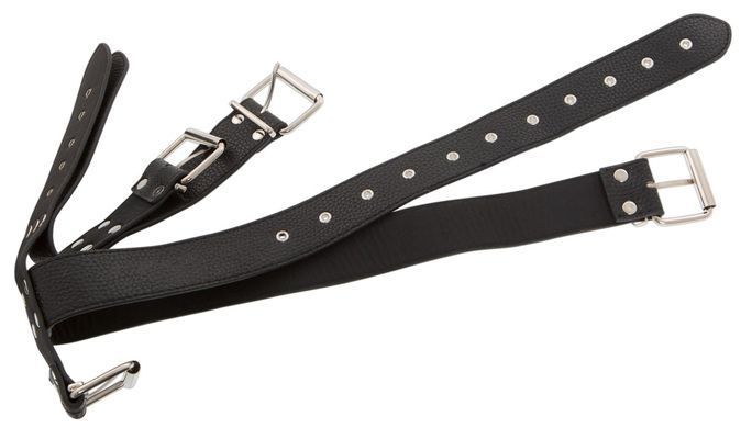 Система фиксации Bad Kitty Neck and Hand Restraints, черного цвета