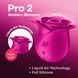 Вакуумний кліторальний стимулятор Satisfyer Pro 2 Modern Blossom, технологія Liquid Air