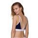 Спортивний топ з подвійними бретелями Passion PS007 TOP navy blue, size S