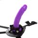 CH59213 Страпон c фиолетовой насадкой RGB Sex Harntss and Probe Chisa