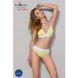 Спортивный топ с двойными бретелями Passion PS007 TOP yellow, size M