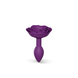 Силіконова анальна пробка Love To Love OPEN ROSES S SIZE - PURPLE RAIN